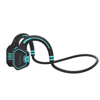 EVOLVEO BoneSwim MP3 16GB drahtloser Kopfhörer, Wangenknochen, blau - Unverpackt