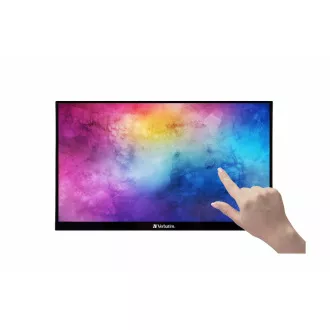 Verbatim PMT-14 Tragbarer Touchscreen-Monitor 14" Full HD 1080p Metallgehäuse Verbatim PMT-14 Tragbarer Touchscreen-Monitor 14" Full HD 1080p Metallgehäuse