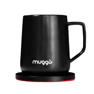 Muggo QI smart beheizter Becher - schwarz