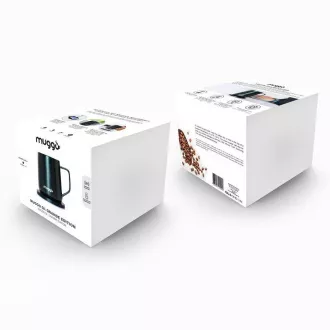 Muggo QI smart beheizter Becher - schwarz