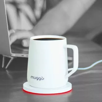 Muggo QI intelligente beheizte Tasse - weiß