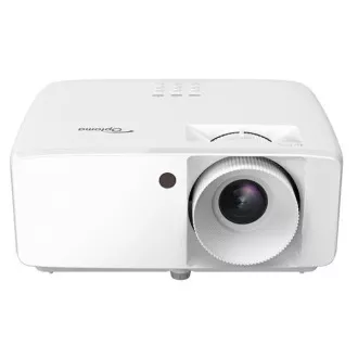 Optoma Projektor ZW340e (DLP, LASER, FULL 3D, WXGA, 3600 ANSI, 300 000:1, 2xHDMI, RS232, 15W Lautsprecher)