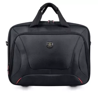 PORT Tasche COURCHEVEL Toploading für Laptop 15, 6\" und Tablet 10, 1\", schwarz