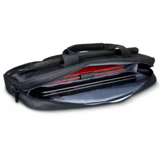 PORT Tasche COURCHEVEL Toploading für Laptop 15, 6\" und Tablet 10, 1\", schwarz