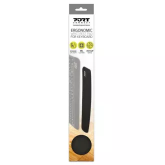 PORT Gel-Tastaturpad, schwarz