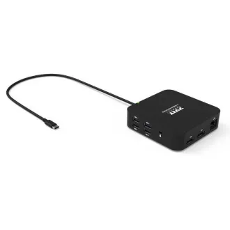 PORT Dockingstation USB-C 10v1, 2x4K Display Port, 5x USB-A, USB-C 85W PD, Ethernet, SD PORT Dockingstation USB-C 10v1, 2x4K Display Port, 5x USB-A, USB-C 85W PD, Ethernet, SD