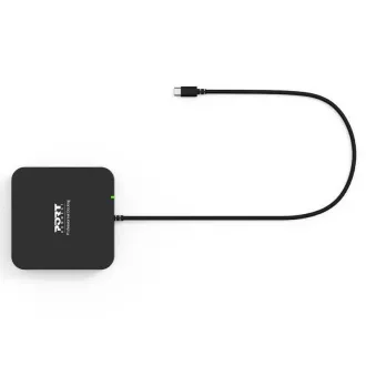 PORT Dockingstation USB-C 10v1, 2x4K Display Port, 5x USB-A, USB-C 85W PD, Ethernet, SD PORT Dockingstation USB-C 10v1, 2x4K Display Port, 5x USB-A, USB-C 85W PD, Ethernet, SD