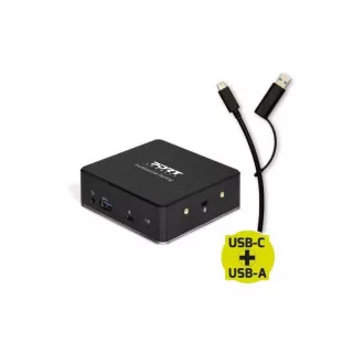 PORT Dockingstation 8in1 USB-C, USB-A, Dual Video, HDMI, Ethernet, Audio, USB 3.0 PORT Dockingstation 8in1 USB-C, USB-A, Dual Video, HDMI, Ethernet, Audio, USB 3.0