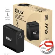 Club3D Reise-Ladegerät USB-C 140W GaN Technologie, 1xUSB-C, PD 3.1 Unterstützung