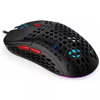 ENDORFY Gaming-Maus LIX Plus, USB, ARGB, schwarz