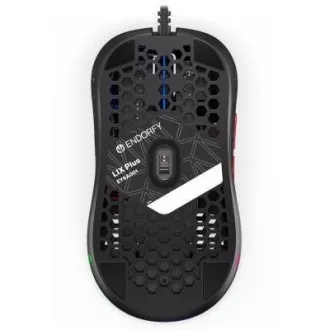 ENDORFY Gaming-Maus LIX Plus, USB, ARGB, schwarz