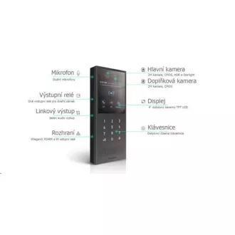 Akuvox X912 Hochwertige Antivandalismus-Videosprechanlage mit FaceID