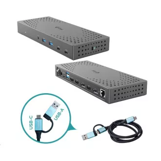 i-tec USB 3.0 / USB-C / Thunderbolt, 3x 4K Docking Station Gen 2 PD 100W i-tec USB 3.0 / USB-C / Thunderbolt, 3x 4K Docking Station Gen 2 PD 100W