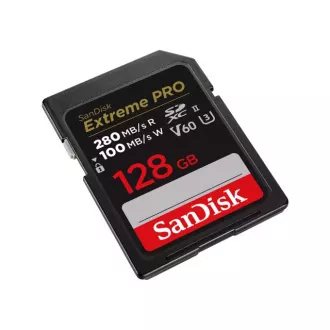 SanDisk SDXC-Karte 128GB Extreme PRO (280 MB/s Klasse 10, UHS-II V60)