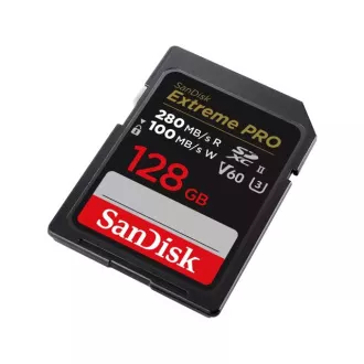 SanDisk SDXC-Karte 128GB Extreme PRO (280 MB/s Klasse 10, UHS-II V60)