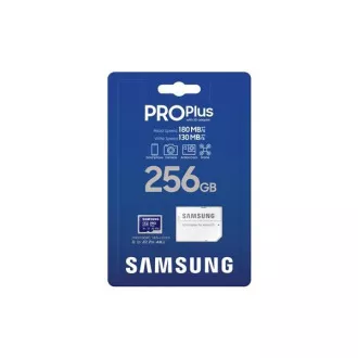 Samsung micro SDXC-Karte 256GB PRO Plus   SD-Adapter