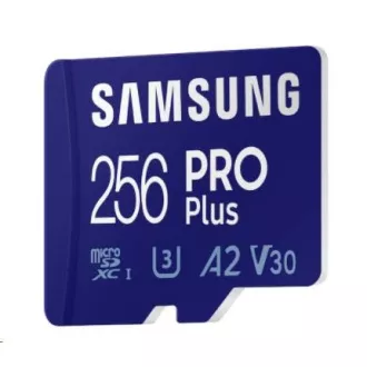 Samsung micro SDXC-Karte 256GB PRO Plus   SD-Adapter