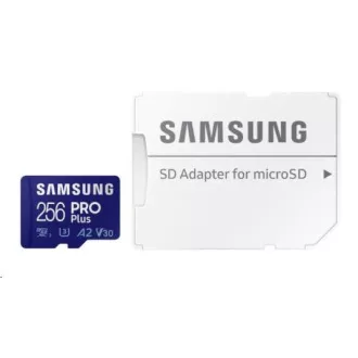 Samsung micro SDXC-Karte 256GB PRO Plus   SD-Adapter