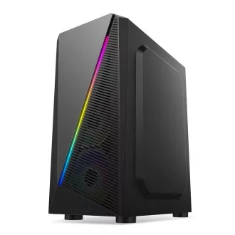 1stCOOL Gehäuse SHARK 2, Middle Tower, AU, USB 3.0, ohne Netzteil, RGB-Lüfter, transparentes Seitenteil, schwarz 1stCOOL Gehäuse SHARK 2, Middle Tower, AU, USB 3.0, ohne Netzteil, RGB-Lüfter, transparentes Seitenteil, schwarz