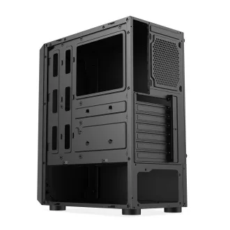 1stCOOL Gehäuse SHARK 2, Middle Tower, AU, USB 3.0, ohne Netzteil, RGB-Lüfter, transparentes Seitenteil, schwarz 1stCOOL Gehäuse SHARK 2, Middle Tower, AU, USB 3.0, ohne Netzteil, RGB-Lüfter, transparentes Seitenteil, schwarz