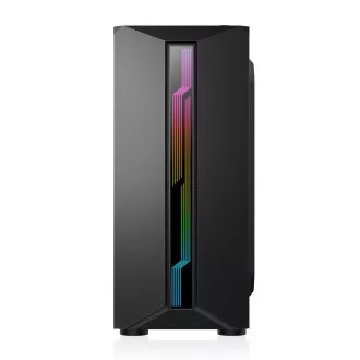1stCOOL Gehäuse SHARK 1, Middle Tower, AU, USB 3.0, ohne Netzteil, RGB-Lüfter, transparentes Seitenteil, schwarz 1stCOOL Gehäuse SHARK 1, Middle Tower, AU, USB 3.0, ohne Netzteil, RGB-Lüfter, transparentes Seitenteil, schwarz