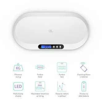 TrueLife BabyScale B5 BT - Intelligente Babywaage TrueLife BabyScale B5 BT - Intelligente Babywaage