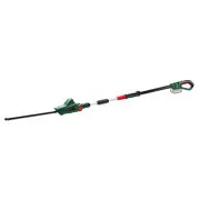 BOSCH UniversalHedgePole 18, kabellose Teleskop-Heckenschere, 18 V, Länge 43 cm