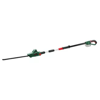 BOSCH UniversalHedgePole 18, kabellose Teleskop-Heckenschere, 18 V, Länge 43 cm