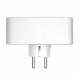 EVOLVEO Porta DUO F32, intelligente Wi-Fi-Doppelsteckdose mit Leistungsmessung EVOLVEO Porta DUO F32, intelligente Wi-Fi-Doppelsteckdose mit Leistungsmessung