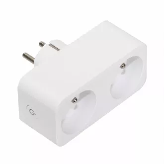 EVOLVEO Porta DUO F32, intelligente Wi-Fi-Doppelsteckdose mit Leistungsmessung EVOLVEO Porta DUO F32, intelligente Wi-Fi-Doppelsteckdose mit Leistungsmessung