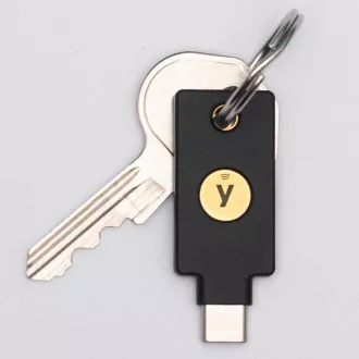 Security Key C NFC - USB-C, unterstützt Multi-Faktor-Authentifizierung (NFC), FIDO2 U2F Unterstützung, wasserdicht Security Key C NFC - USB-C, unterstützt Multi-Faktor-Authentifizierung (NFC), FIDO2 U2F Unterstützung, wasserdicht