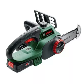 BOSCH UniversalChain 18, Akku-Kettensäge, 18 V, 20 cm Schiene, Schnittgeschwindigkeit 4,5 m/s