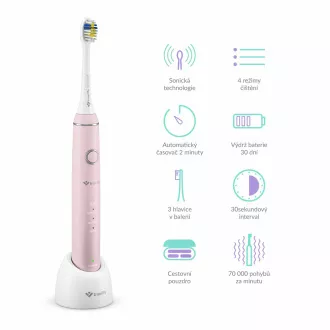 TrueLife SonicBrush Kompakt Rosa TrueLife SonicBrush Kompakt Rosa