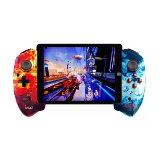 iPega PG-9083B Gamecontroller mit MT/TB-Halterung für Android/iOS/Nintendo Switch/Windows/PS 3, Farbe: Flamme