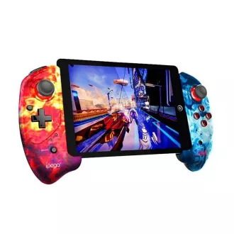 iPega PG-9083B Gamecontroller mit MT/TB-Halterung für Android/iOS/Nintendo Switch/Windows/PS 3, Farbe: Flamme