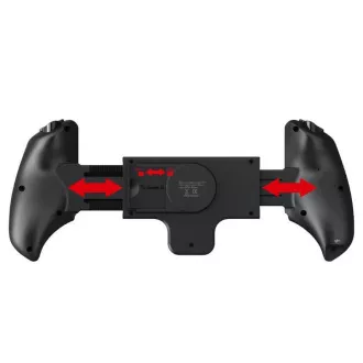 iPega PG-9023s Gaming Controller mit MT/TB Halterung für Android/iOS/Nintendo Switch/Windows/PS 3, schwarz