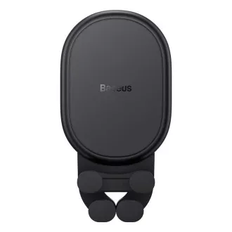 Baseus Stable Pro Autohalterung (Belüftung) mit drahtloser Aufladung 15W, schwarz