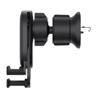 Baseus Stable Pro Autohalterung (Belüftung) mit drahtloser Aufladung 15W, schwarz