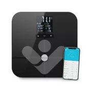 TrueLife FitScale W7 BT - Bioelektrische Impedanz-Bluetooth-Waage - schwarz
