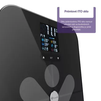 TrueLife FitScale W7 BT - Bioelektrische Impedanz-Bluetooth-Waage - schwarz TrueLife FitScale W7 BT - Bioelektrische Impedanz-Bluetooth-Waage - schwarz