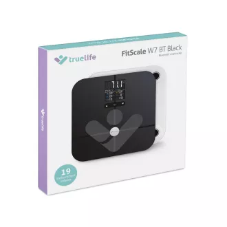 TrueLife FitScale W7 BT - Bioelektrische Impedanz-Bluetooth-Waage - schwarz TrueLife FitScale W7 BT - Bioelektrische Impedanz-Bluetooth-Waage - schwarz