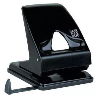 Locher Sax 506 Metall für 40 Blatt schwarz Locher Sax 506 Metall für 40 Blatt schwarz