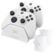 VENOM VS2871 Xbox Serie S/X & One Weiß Twin Docking Station   2 Batterien