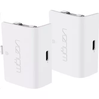 VENOM VS2872 Xbox Series S/X & One Weißes Doppel-Akkupack   3 Meter Kabel