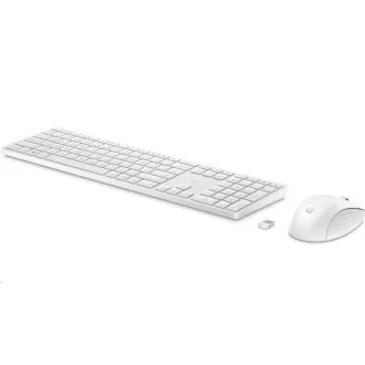 HP 650 Wireless Tastatur & Maus- CZ/SK Tastatur und Maus, weiß