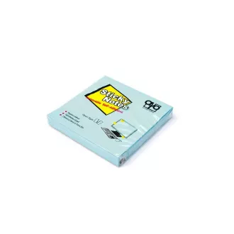 Selbstklebeblock 75x75mm blau 100 Blatt Auro Selbstklebeblock 75x75mm blau 100 Blatt Auro