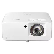 Optoma Projektor ZH450ST (DLP, FULL 3D, Laser, FULL HD, 4200 ANSI, 2xHDMI, RS232, RJ45, 1x15W Lautsprecher), 5 Jahre Garantie
