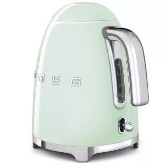 Smeg KLF03PGEU elektrischer Wasserkocher, 1, 7 l (7 Tassen), 2400 W, Stil der 1950er Jahre, pastellgrün Smeg KLF03PGEU elektrischer Wasserkocher, 1, 7 l (7 Tassen), 2400 W, Stil der 1950er Jahre, pastellgrün