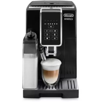 DeLonghi Dinamica ECAM 350.50.B Kaffeevollautomat, 15 bar, 1450 W, integriertes Mahlwerk, Milchsystem, Doppeltasse