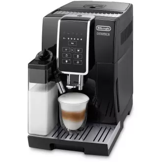 DeLonghi Dinamica ECAM 350.50.B Kaffeevollautomat, 15 bar, 1450 W, integriertes Mahlwerk, Milchsystem, Doppeltasse
